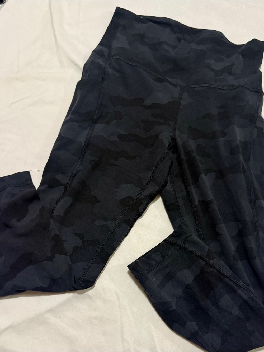 lululemon athletica Black Camo High-Rise Leggings